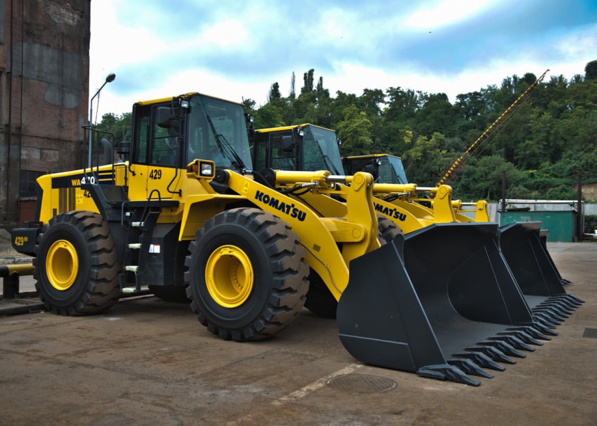 Delivery of 3 units KOMATSU