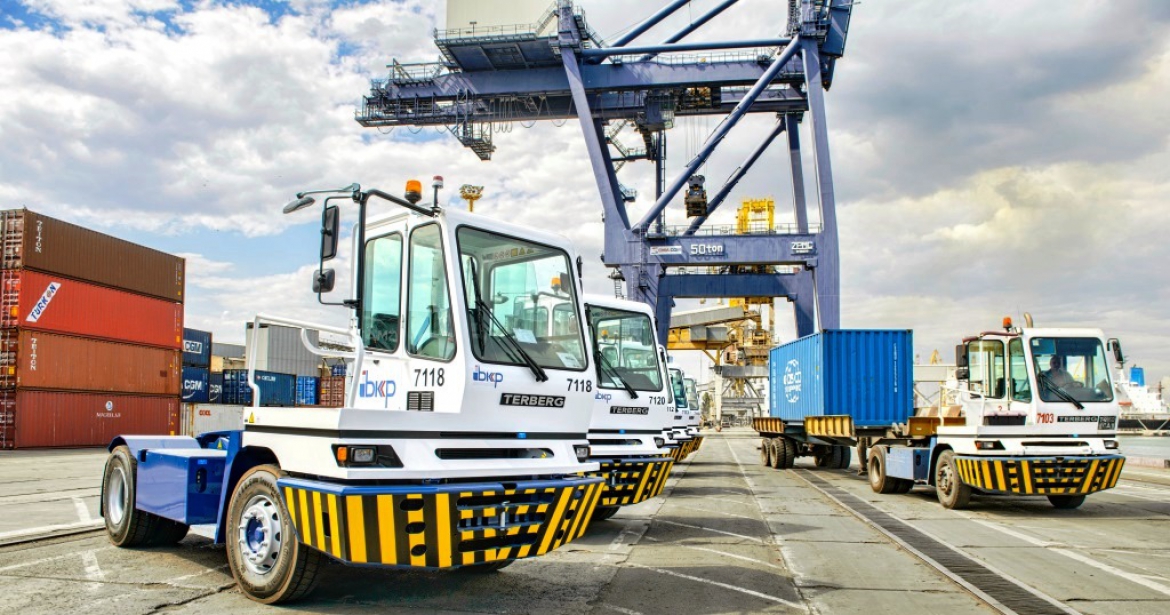 Delivery of ten (10) TERBERG marine tractors, model YT182 4х2.